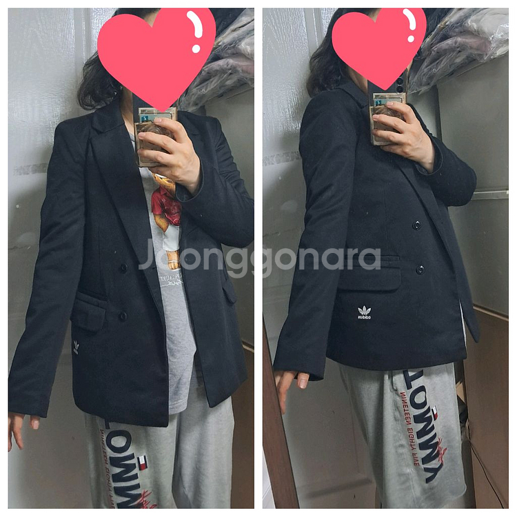아디다스 X다니엘카타리 블레이저 자켓 XS(약44~55--9