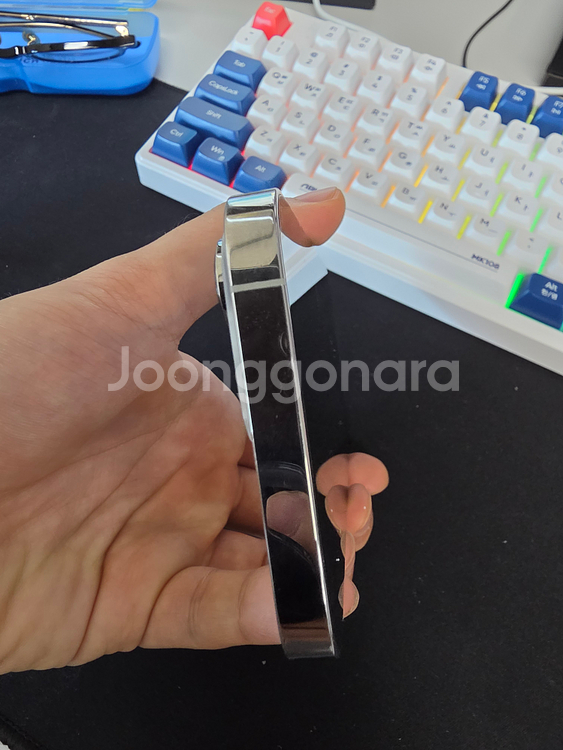 아이폰 13 PRO 128G 배터리79% (화이트)--1