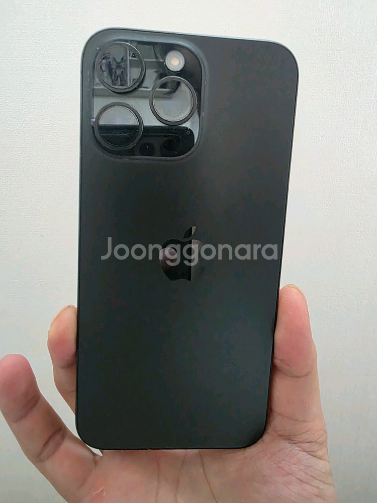 아이폰15프로맥스 256기가 블랙티타늄--2