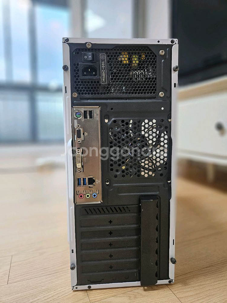 i3 7세대 사무용 데스크탑 모니터 풀셋--2