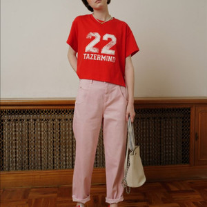 [Taze 테이즈] pigment curve jeans