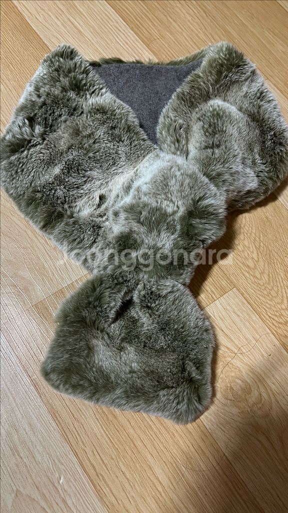 씨티지 토끼털 목도리 털 너무 보드랍고 예뻐요.다른 물--0