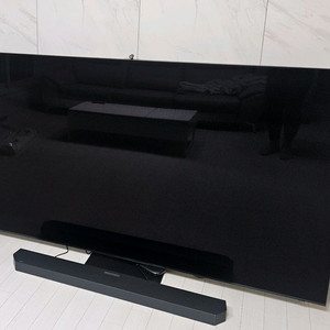 Tv ss급 삼성 QLED 85인치 + 사운드바