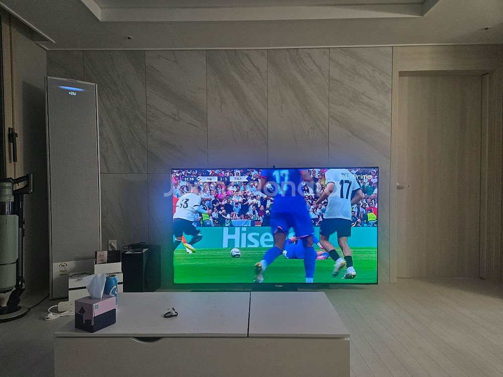 Tv ss급 삼성 QLED 85인치 + 사운드바--1