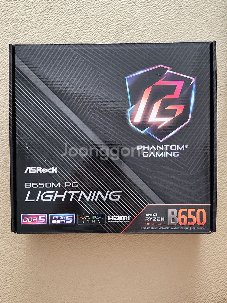 ASROCK B650M PG Lightning (리퍼)--0