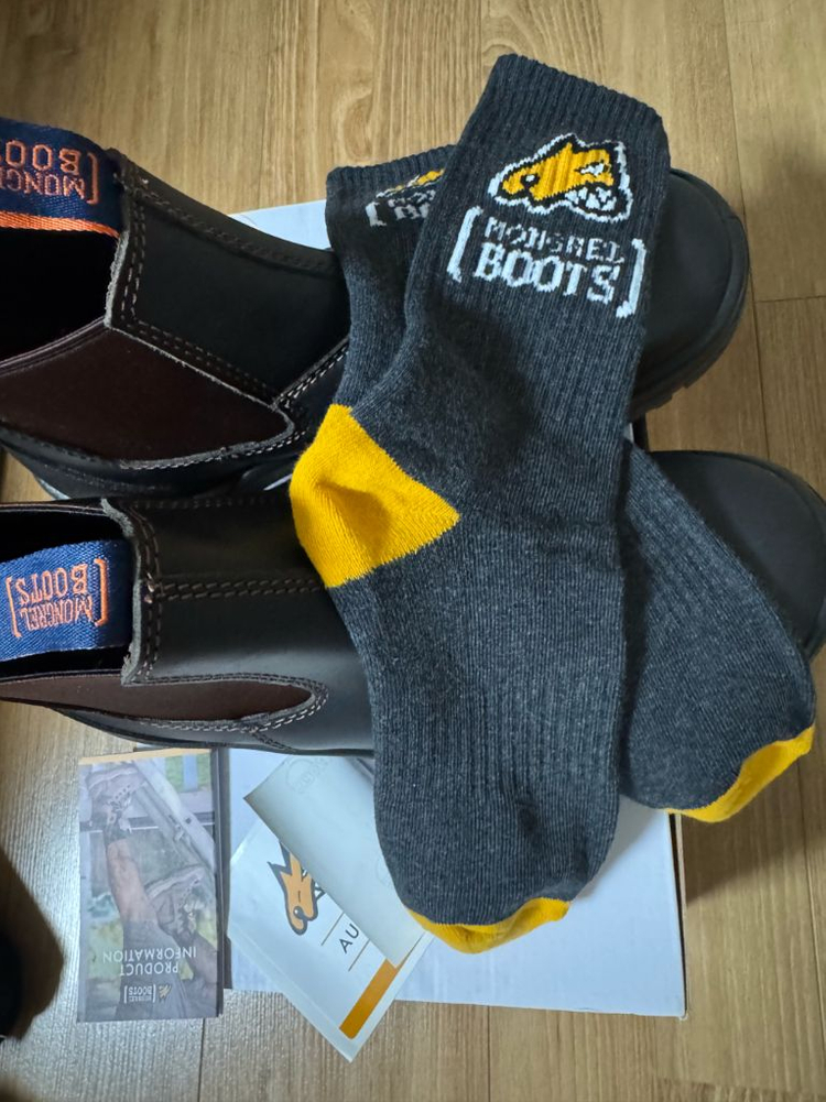 몽그렐 안전화(스틸캡O) 7사이즈--2