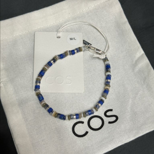 COS 세미 프레셔스 비즈 브레이슬릿 팔찌 M/L 팝니