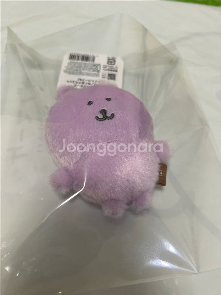 연보라 (라이트 퍼플) 농담곰 인형 (성수팝업)--4