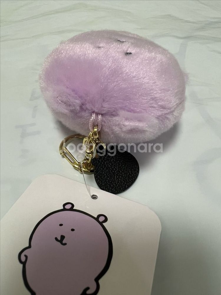 연보라 (라이트 퍼플) 농담곰 인형 (성수팝업)--2