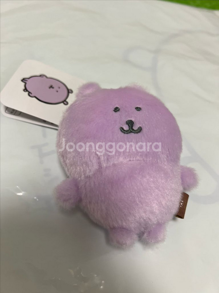 연보라 (라이트 퍼플) 농담곰 인형 (성수팝업)--0