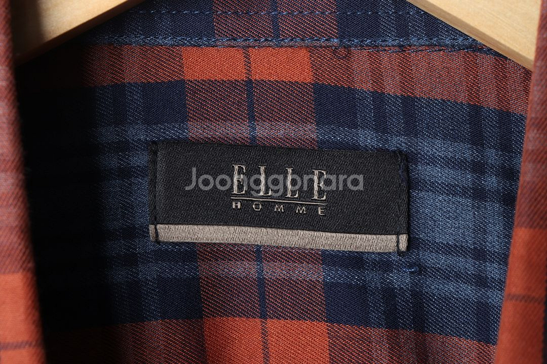 (2XL) 엘르 셔츠 남방 빅사이즈 체크 폴리--4