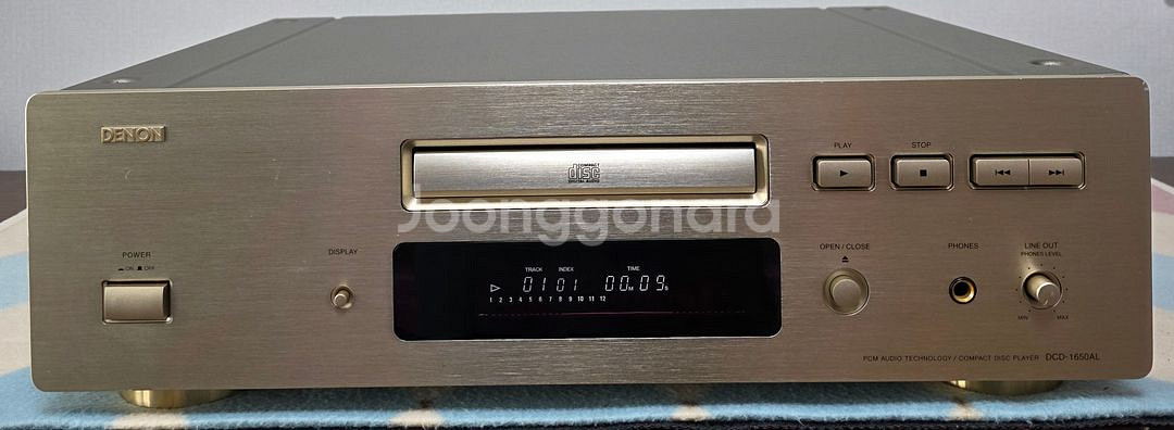 데논 CD 플래이어 DCD-1650AL--0