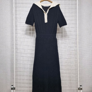 (택포) 지컷 세일러카라 니트원피스 (여름용)