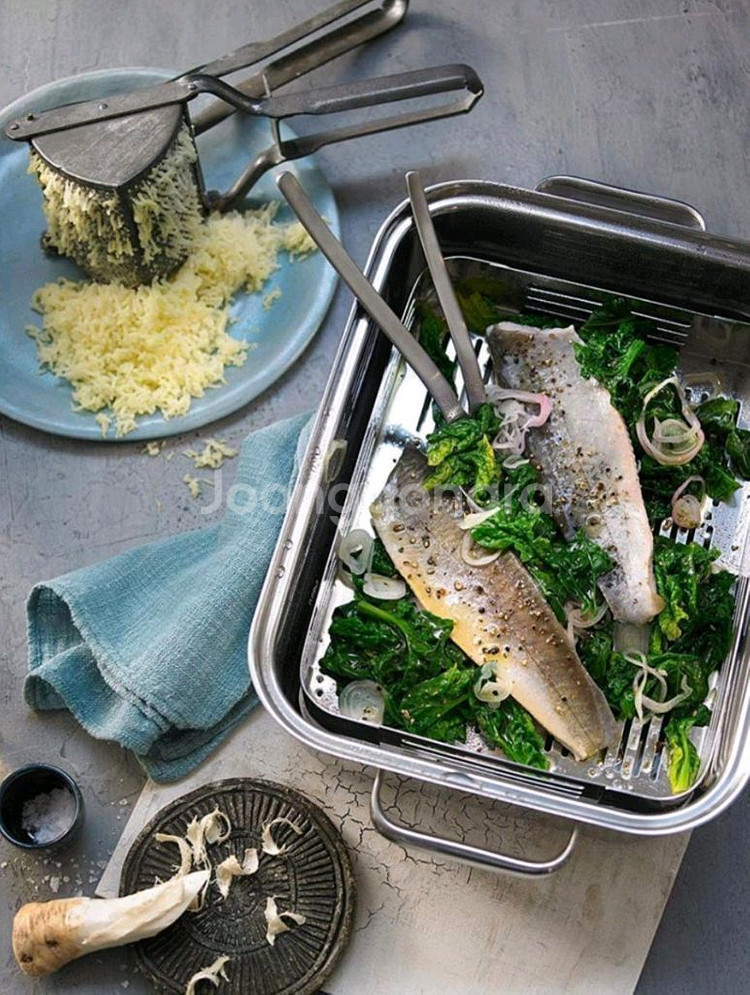 WMF 비탈리스 아로마 스티머 사각찜기 대형 6.5L--6