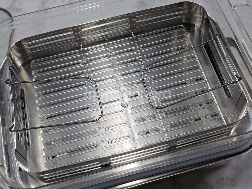 WMF 비탈리스 아로마 스티머 사각찜기 대형 6.5L--3