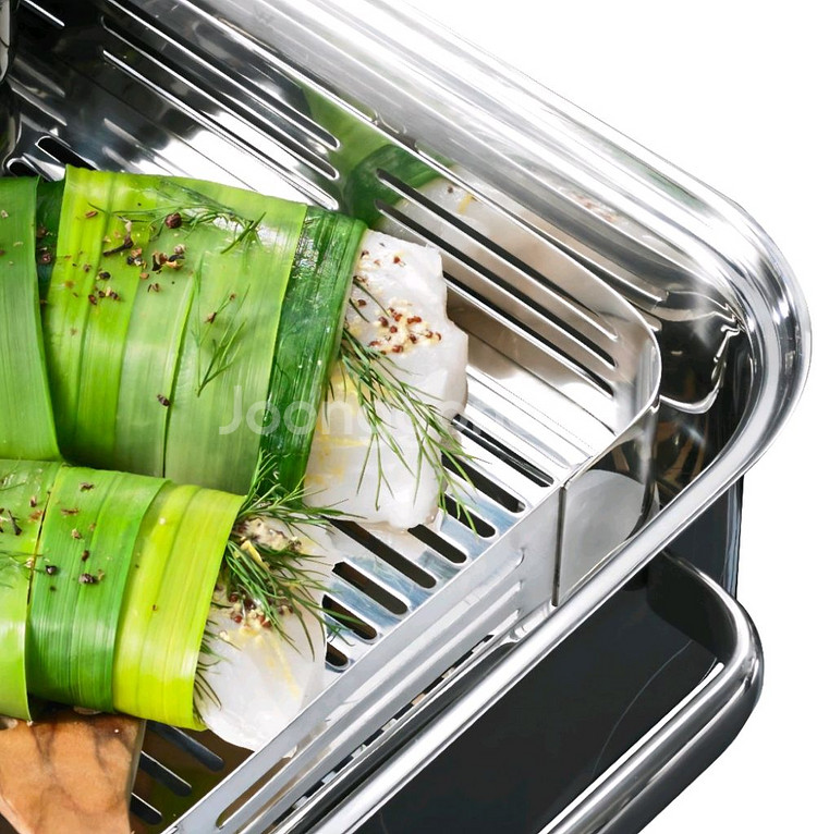 WMF 비탈리스 아로마 스티머 사각찜기 대형 6.5L--5