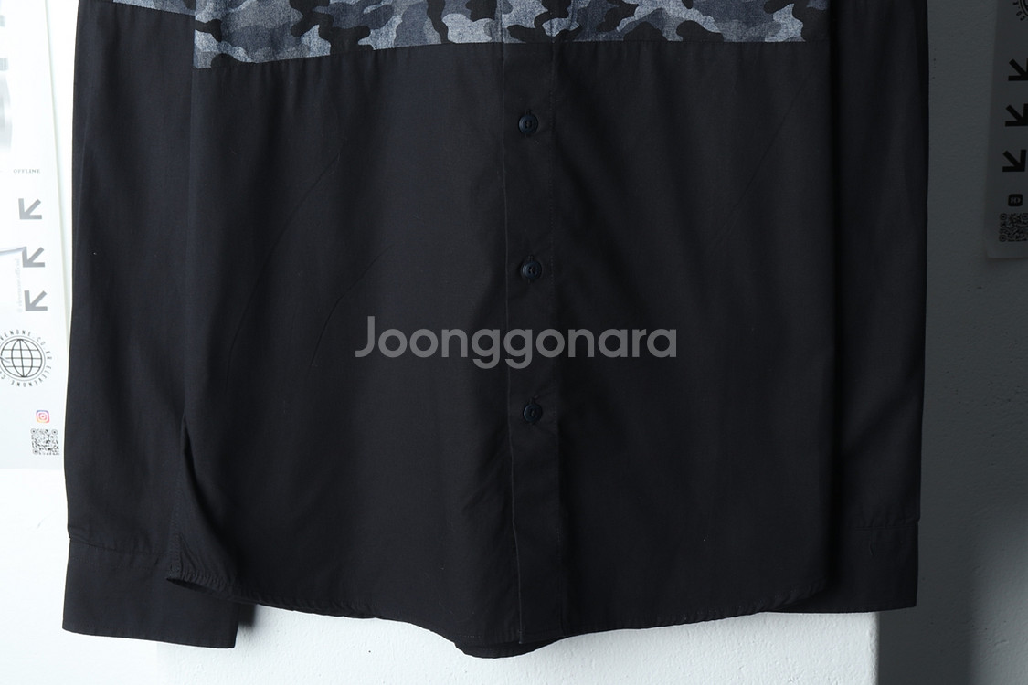 (XL) 브랜드빈티지 셔츠 남방 카모 패턴--3