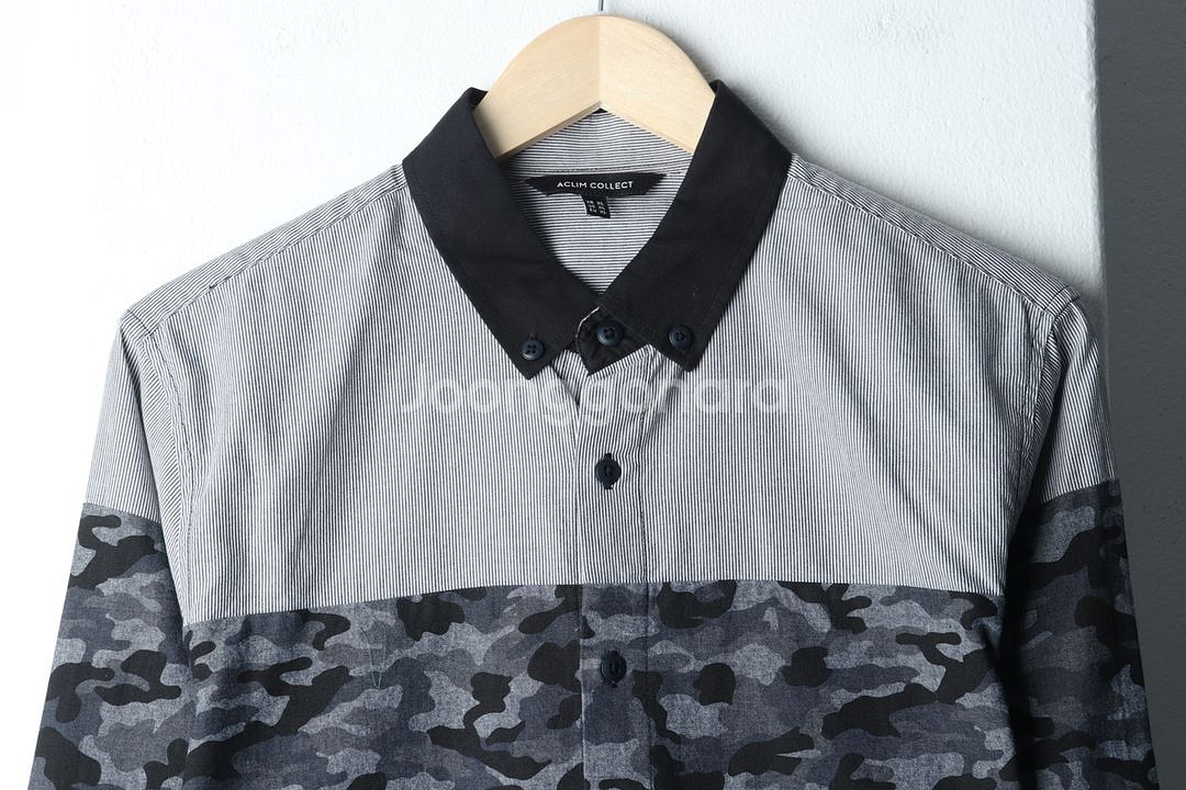 (XL) 브랜드빈티지 셔츠 남방 카모 패턴--2