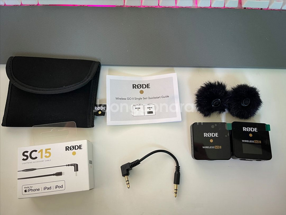 Rode wireless go 2 single+케이블--0