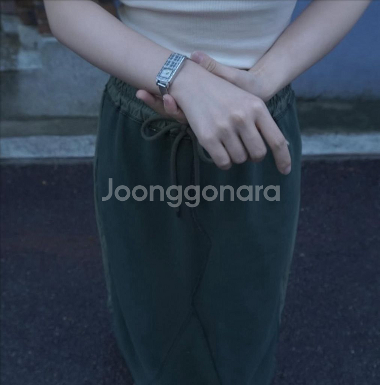 빈티지 체크바 워치--0