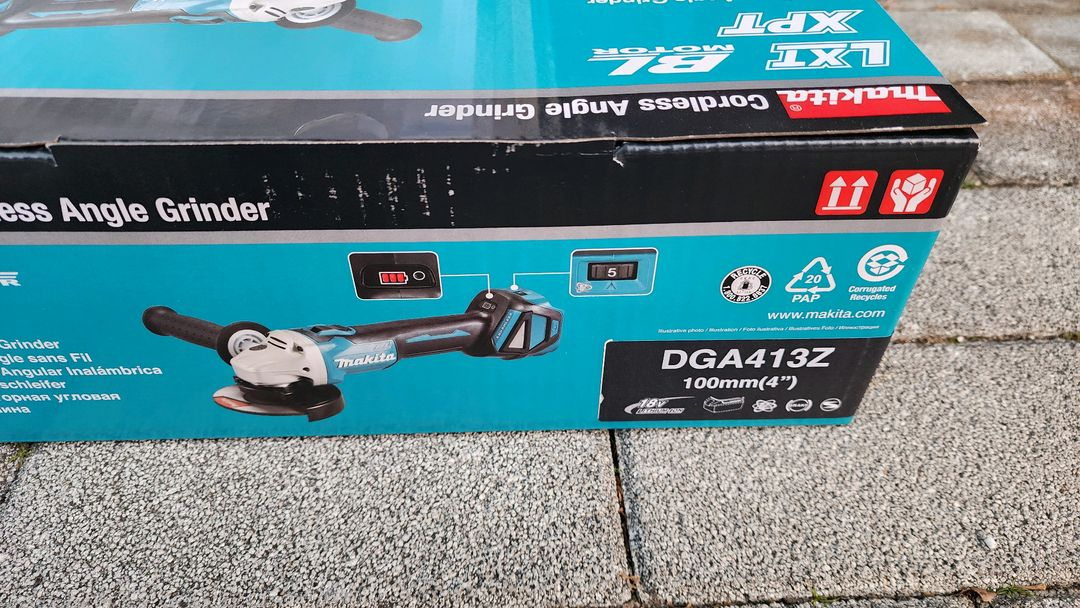 마끼다 18V 충전그라인더 DGA413Z 본체 4인치 이미지