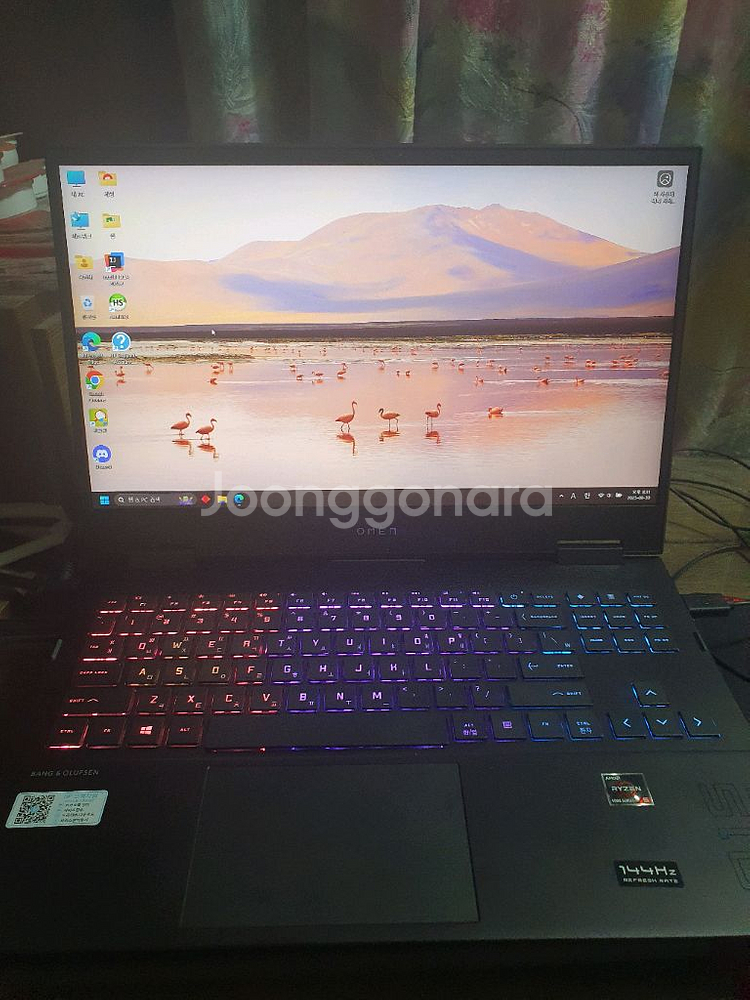 HP OMEN 게이밍노트북 (32GB, SSD 1TB)--1