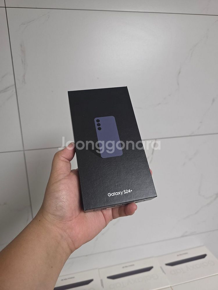 갤럭시 S24플러스 코발트 바이올렛 자급제 새상품--0