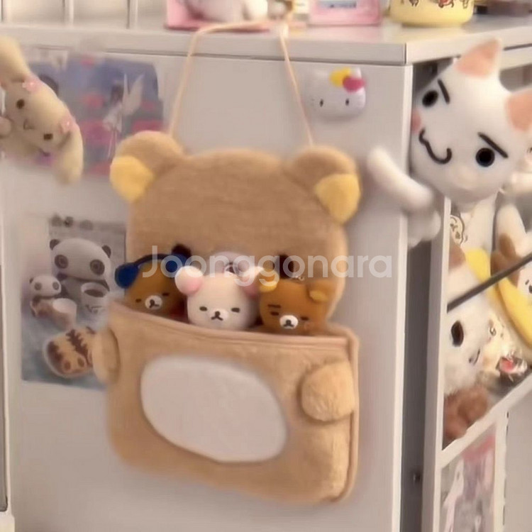 (새상품) 리락쿠마 월포켓 수납걸이 벽걸이--0
