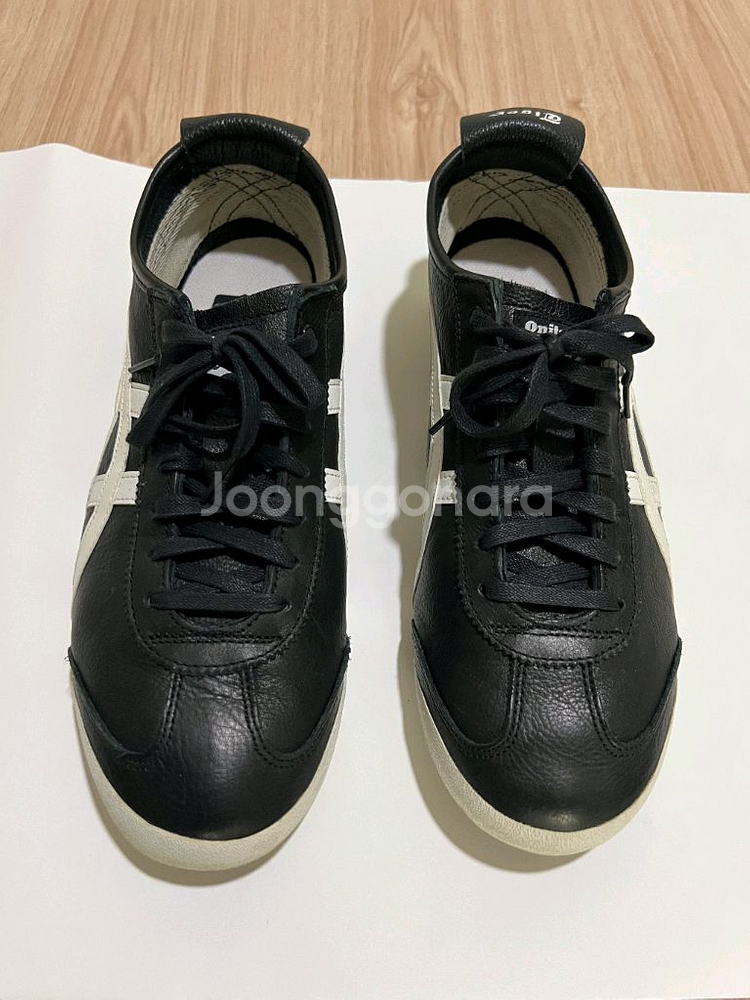 오니츠카타이거 멕시코 66 블랙 화이트280사이즈--0