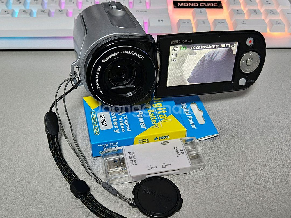 삼성 캠코더 MX10 찐 디토 감성 y2k 디카--0
