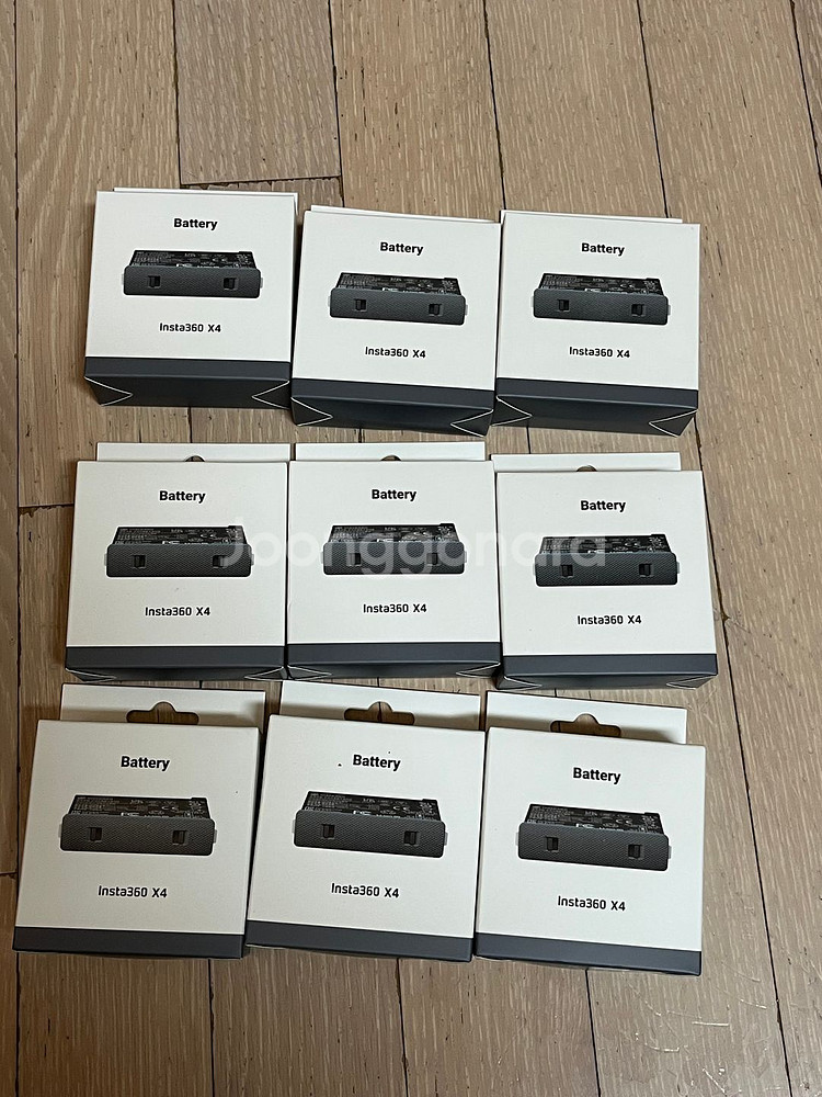 (신품)인스타360 X4 정품배터리--0