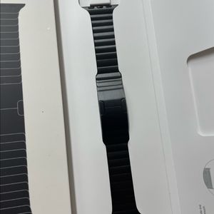 애플워치 링크브레이슬릿 38mm 스페이스블랙 SS급