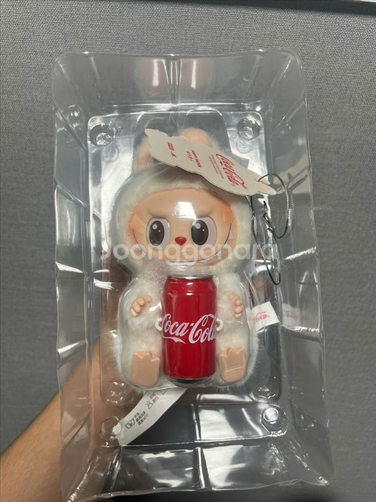 라부부 코카콜라 시리즈 행복요정 키링--0