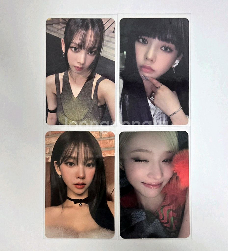 에스파 포카 일괄 판매 카리나 지젤 윈터--0