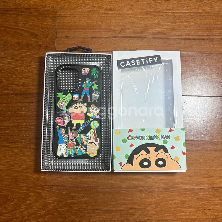 (새제품)케이스티파이 아이폰16 짱구 콜라보--0