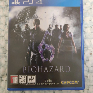 ps4 바이오하자드6 팝니다.
