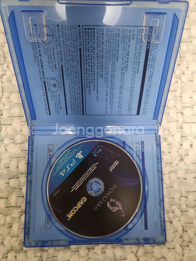 ps4 바이오하자드6 팝니다.--2