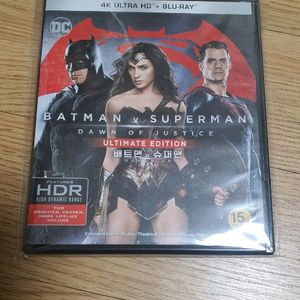 배트맨v슈퍼맨 4K 블루레이