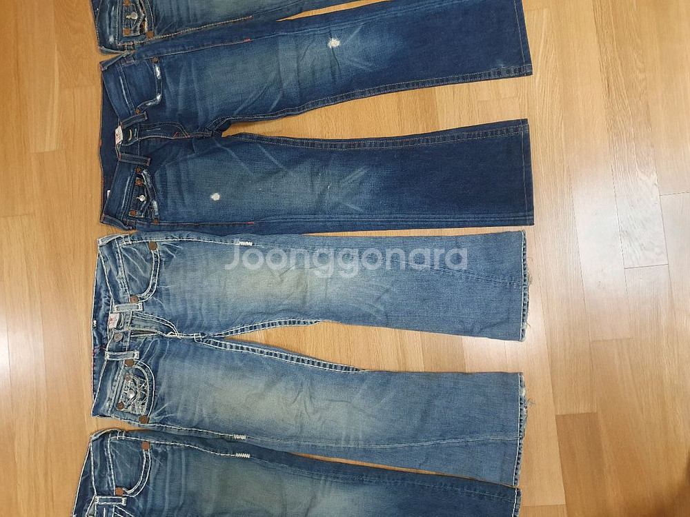 트루릴리젼 청바지들--5