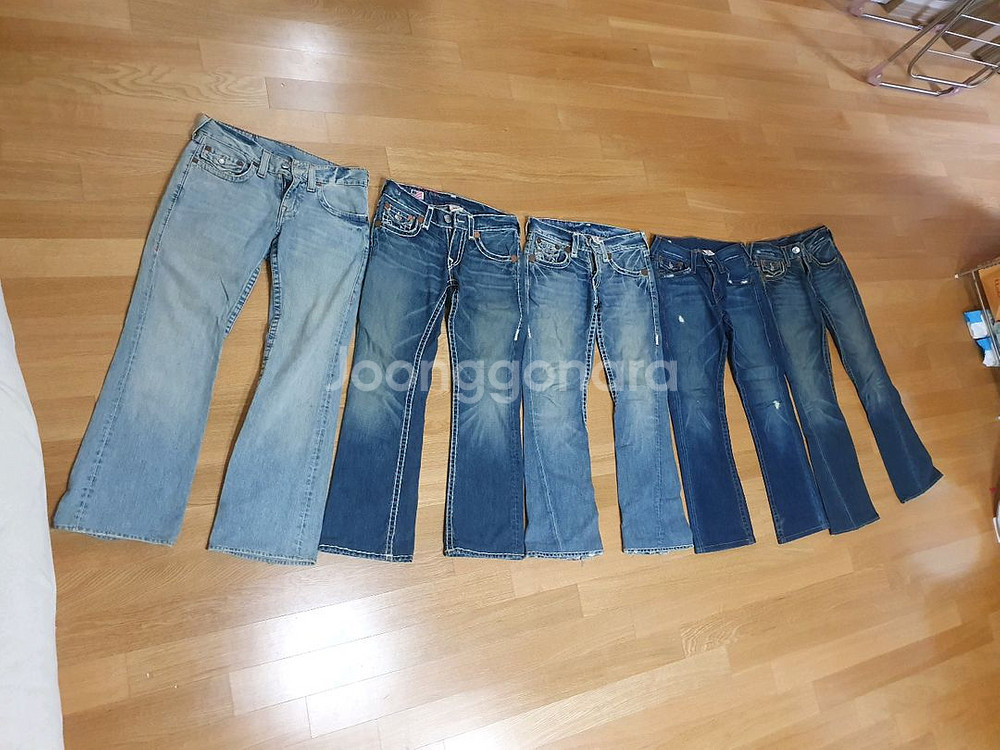 트루릴리젼 청바지들--0