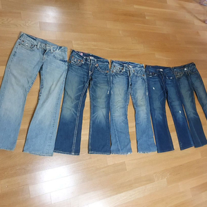 트루릴리젼 청바지들