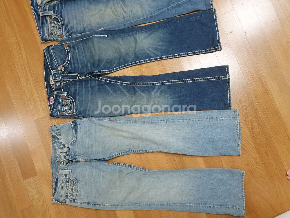 트루릴리젼 청바지들--4