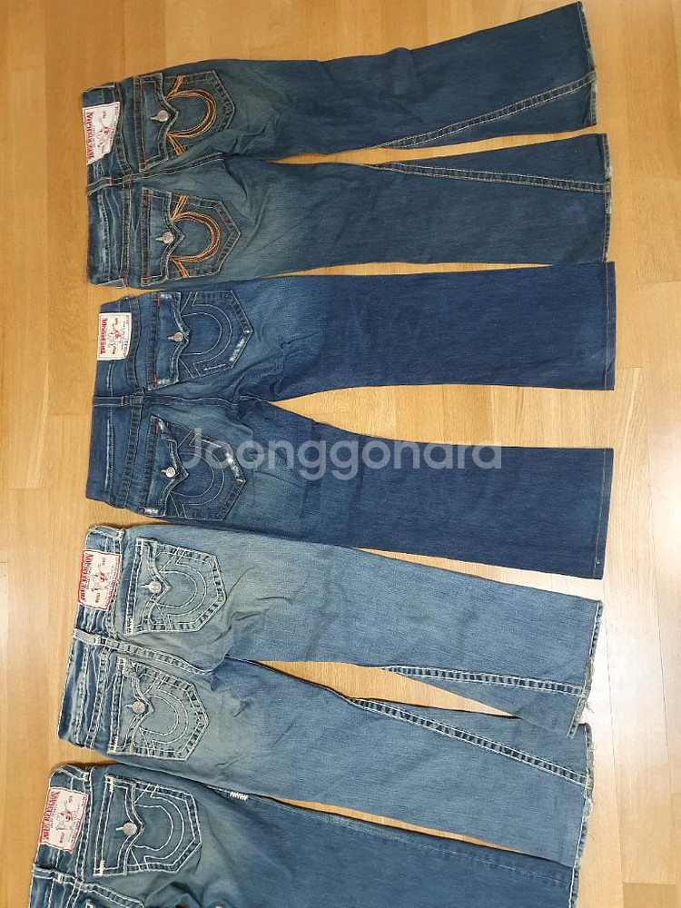 트루릴리젼 청바지들--9