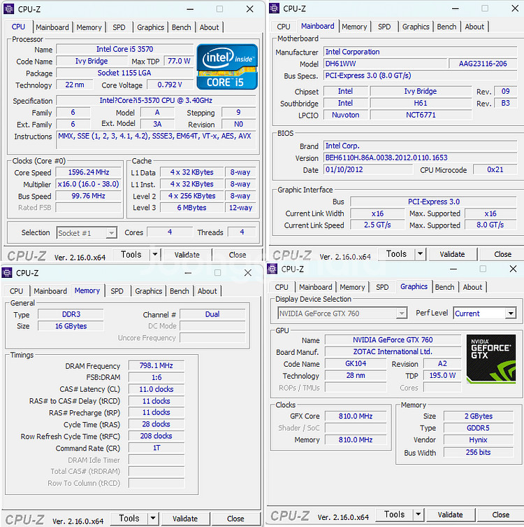 i5-3570 & GTX760 본체 판매--1