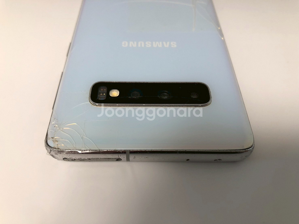 갤럭시 S10 화이트 기기 판매(03758)--3