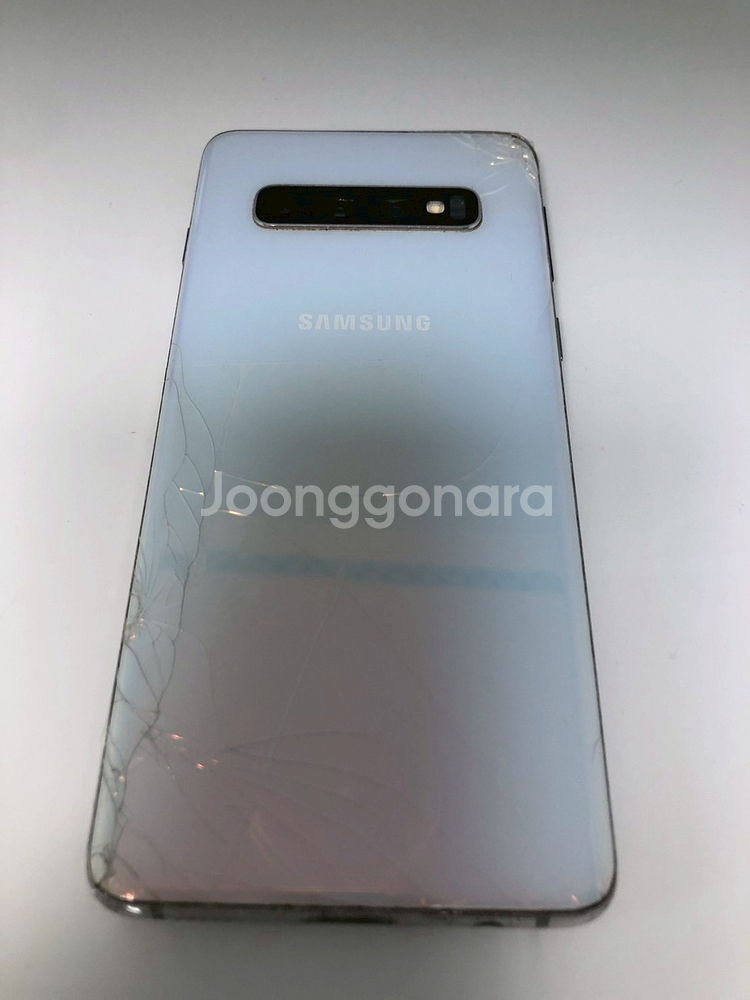갤럭시 S10 화이트 기기 판매(03758)--1