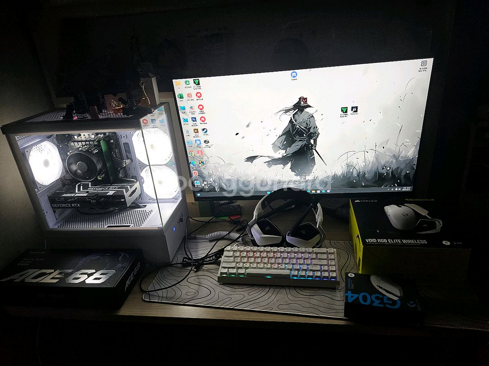 RTX4060 cpu i5-13400F/쿨러 모니터--0