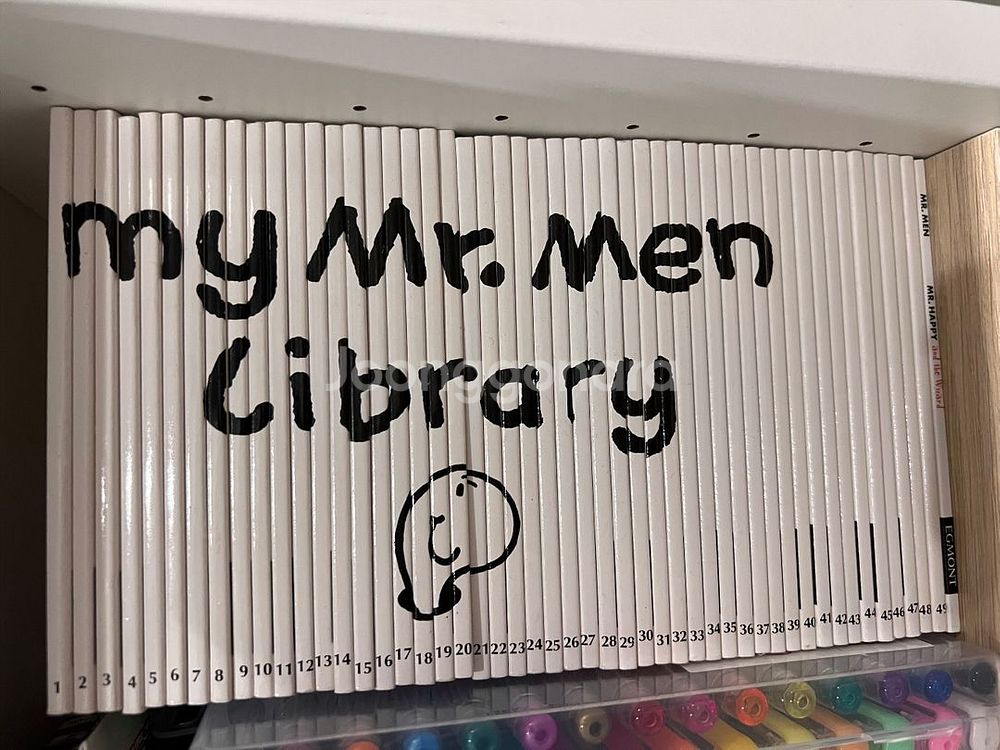 영어원서 이큐의 천재들 미스터 맨Mr. Men Libr--0