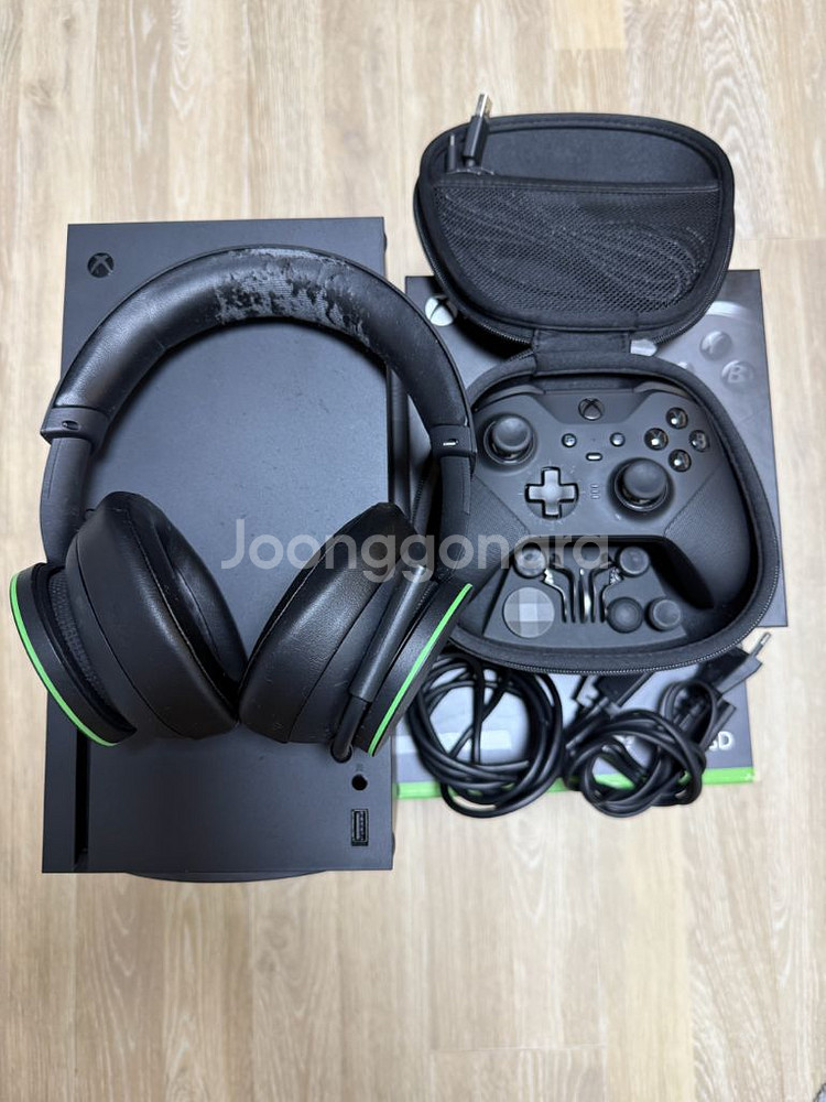 Xbox Series X + 엘리트패드2 + 무선헤드셋--0