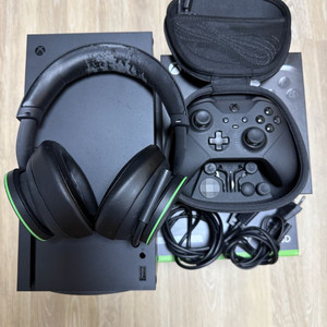 Xbox Series X + 엘리트패드2 + 무선헤드셋